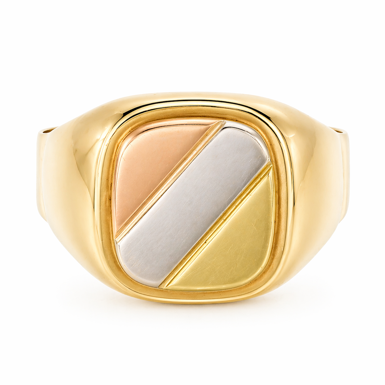 Anello - 18 carati Oro bianco, Oro rosa, Oro giallo