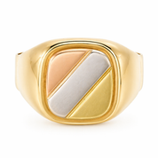 Anello - 18 carati Oro bianco, Oro rosa, Oro giallo