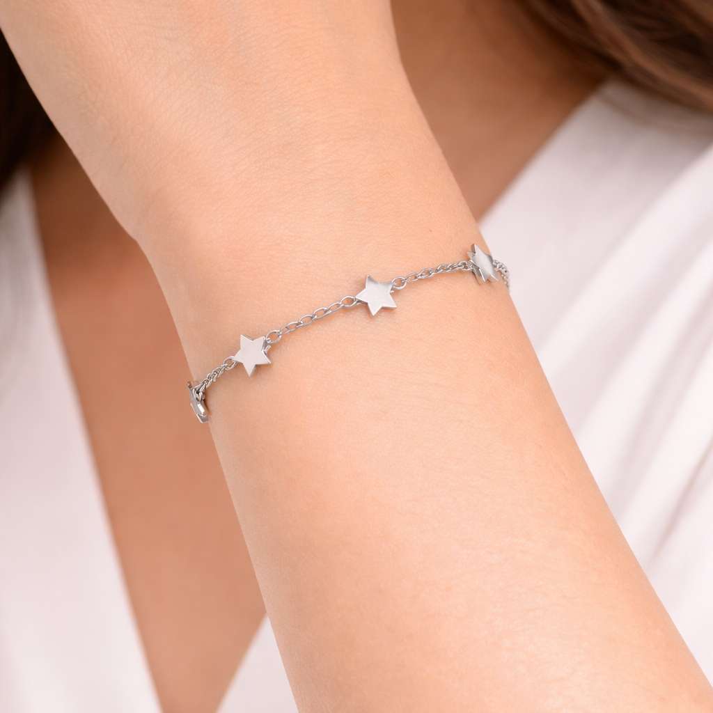 Bracciale - 18 carati Oro bianco