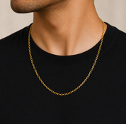 Collana - 18 carati Oro giallo - Made in Italy - Handmade