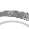 Salvini - Anello - 18 carati Oro bianco - 1.34ct. tw. Acquamarina - Diamante - SALVINI