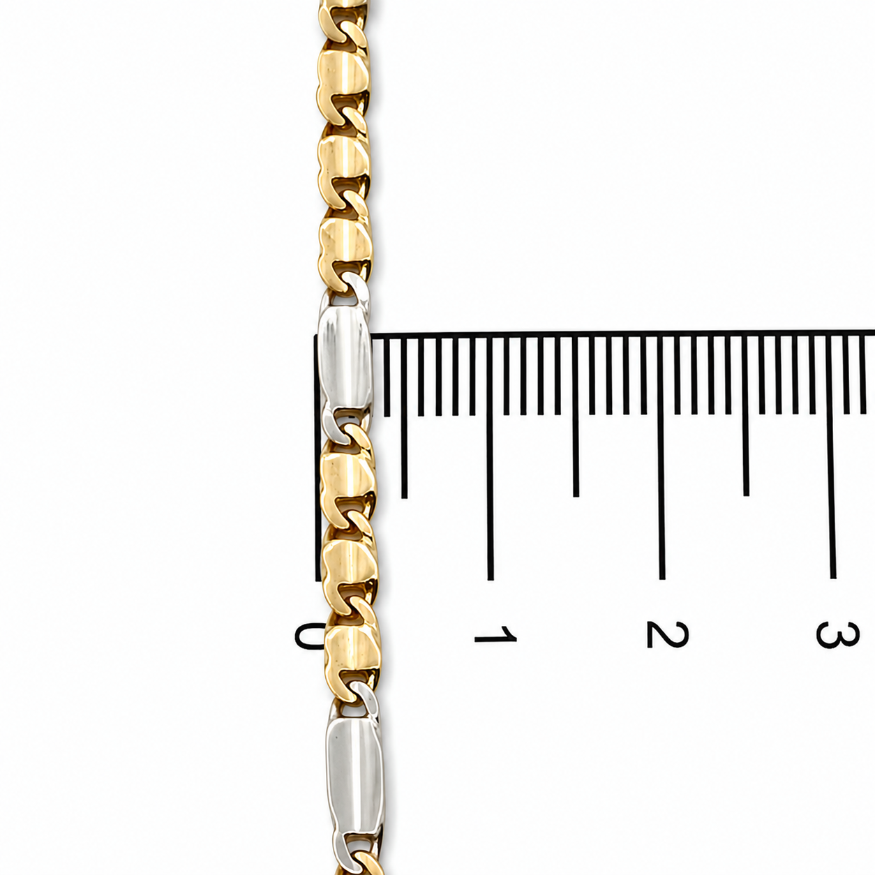 Bracciale - 18 carati Oro giallo, Oro bianco - Handmade - Made in Italy