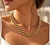 Collana - 18 carati Oro giallo - Made in Italy - Handmade