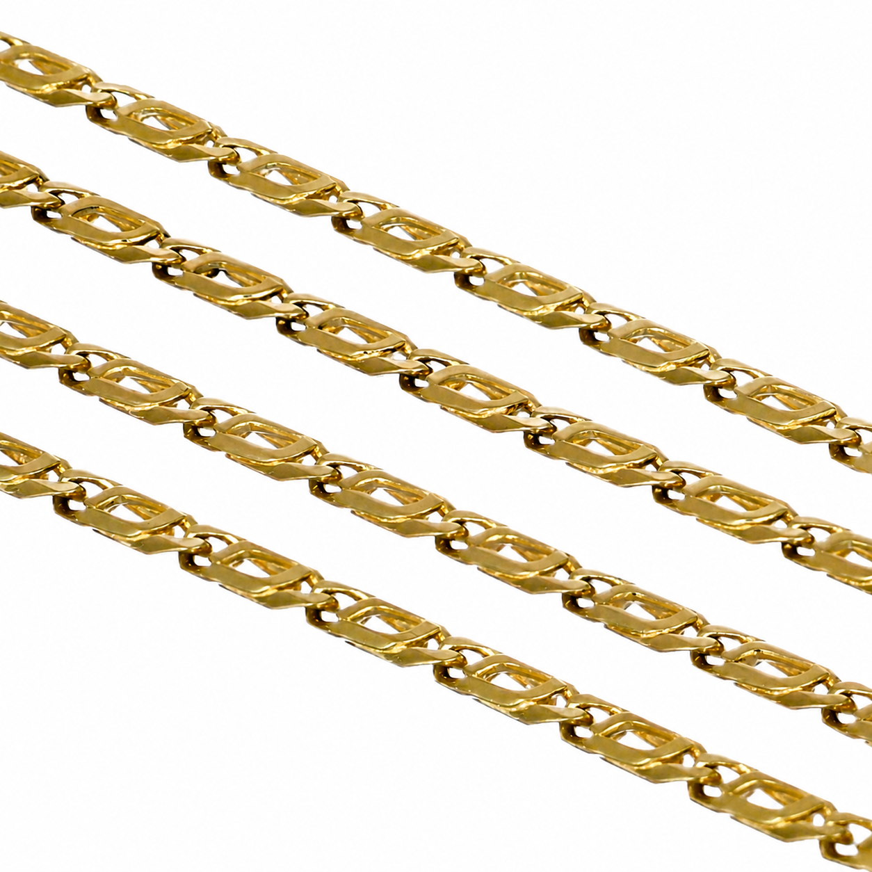 Collana - 18 carati Oro giallo - Made in Italy - Handmade