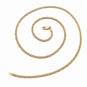 Collana - 18 carati Oro giallo - Made in Italy - Handmade