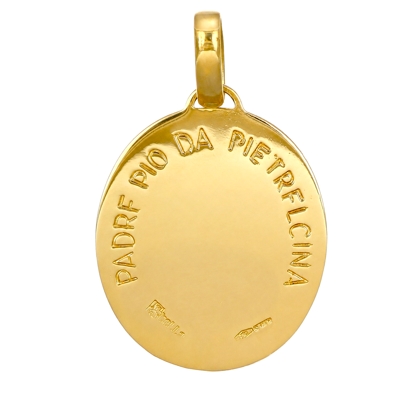 Ciondolo - 18 carati Oro giallo - Made in Italy - Handmade