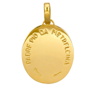 Ciondolo - 18 carati Oro giallo - Made in Italy - Handmade