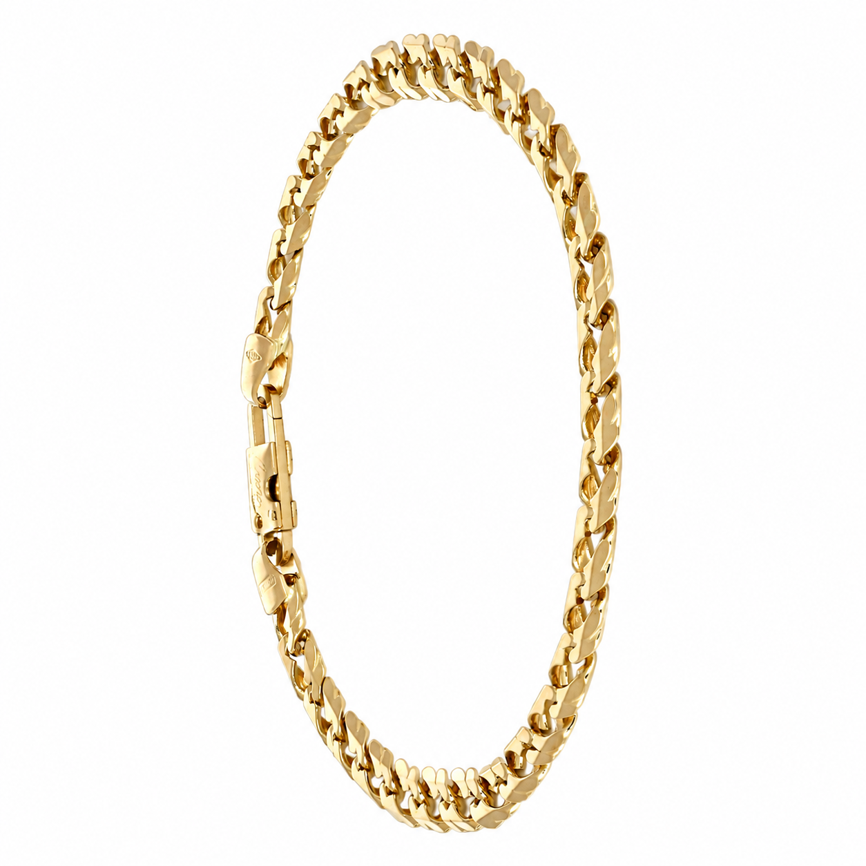 Bracciale - 18 carati Oro giallo - Made in Italy - Handmade