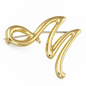 Spilla - 18 carati Oro giallo, Oro bianco