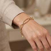 Bracciale - 18 carati Oro giallo - Made in Italy - Handmade
