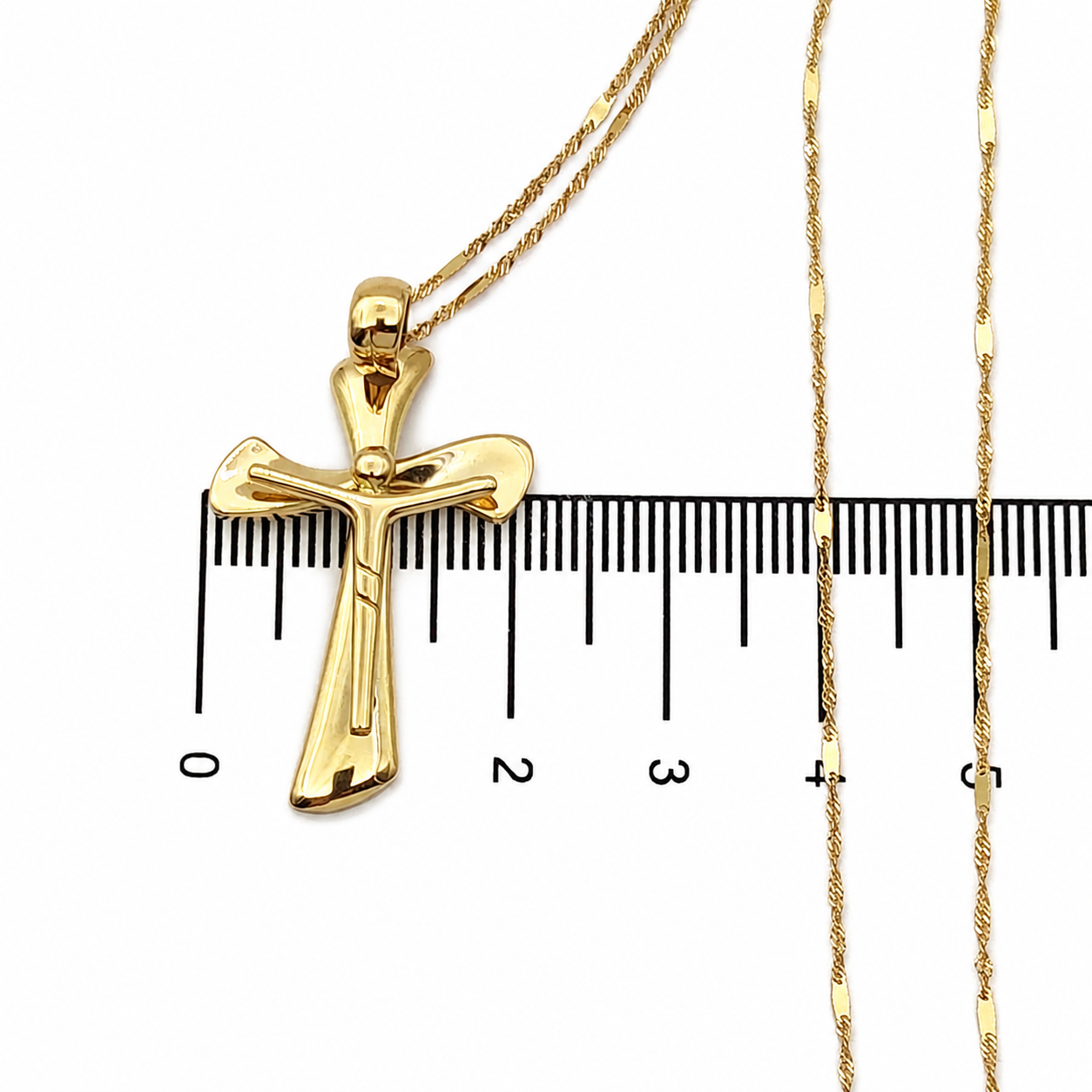 Collana con ciondolo - 18 carati Oro giallo