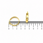 Orecchini - 18 carati Oro giallo - Made in Italy - Handmade