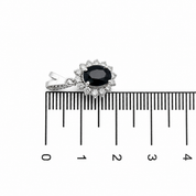 Ciondolo - 14 carati Oro bianco - 2.32ct. tw. Zaffiro - Diamante - Handmade - Made in Italy