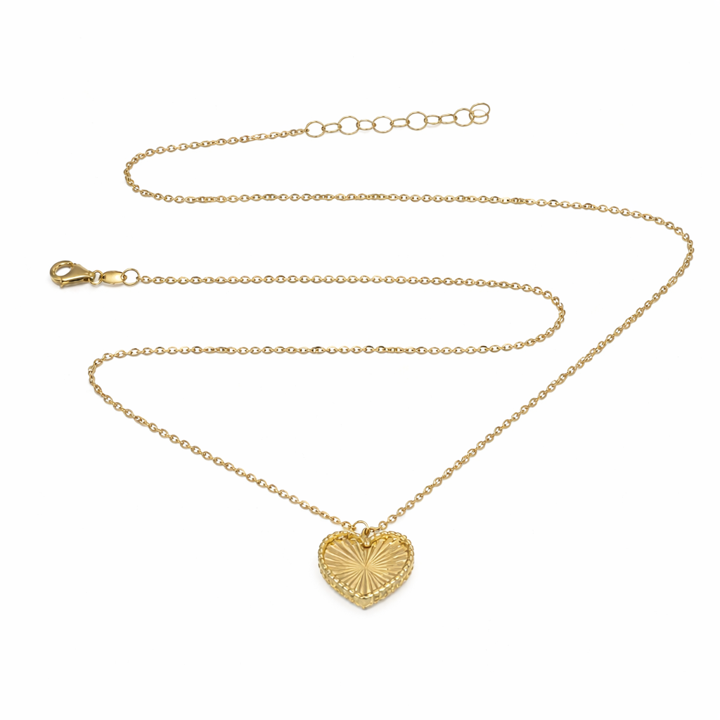 Collana con ciondolo - 18 carati Oro giallo