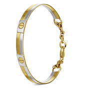 Bracciale - 18 carati Oro giallo, Oro bianco