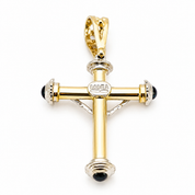 Ciondolo - 18 carati Oro giallo, Oro bianco - 0.30ct. tw. Zaffiro - Made in Italy - Robita