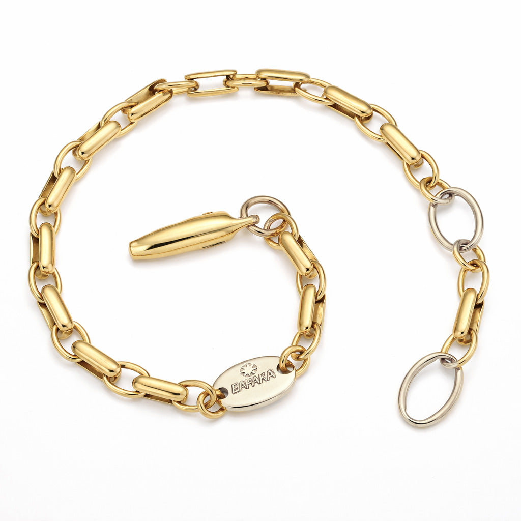 Bracciale - 18 carati Oro giallo, Oro bianco