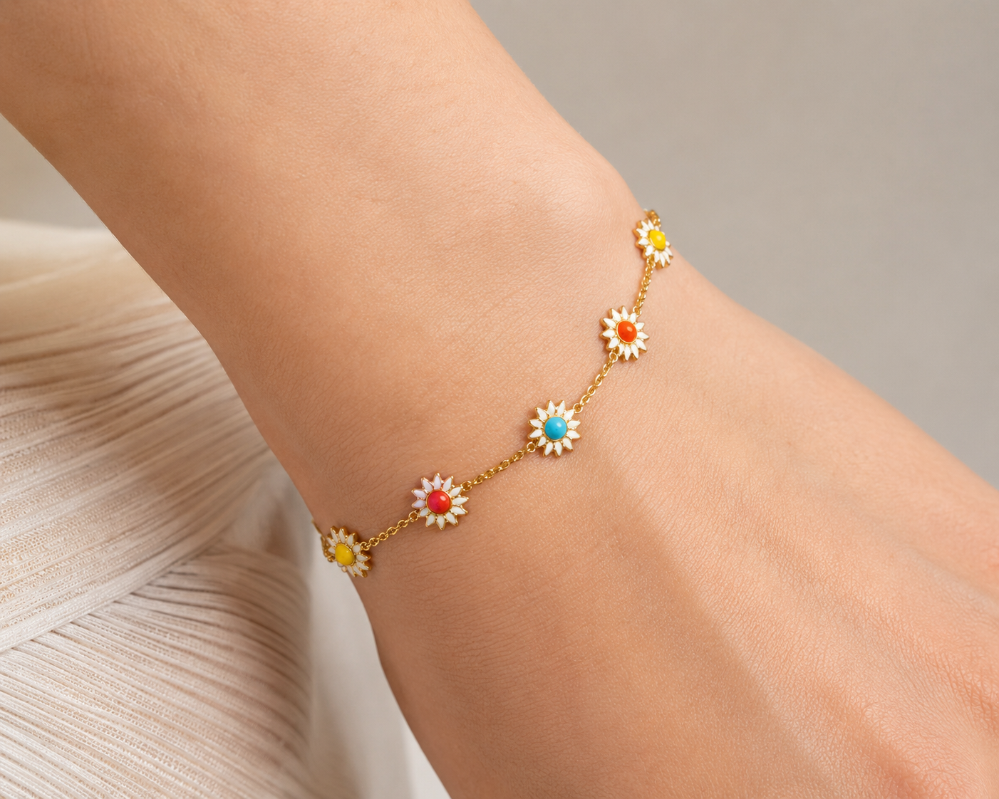 Bracciale - 18 carati Oro giallo - Handmade - Made in Italy