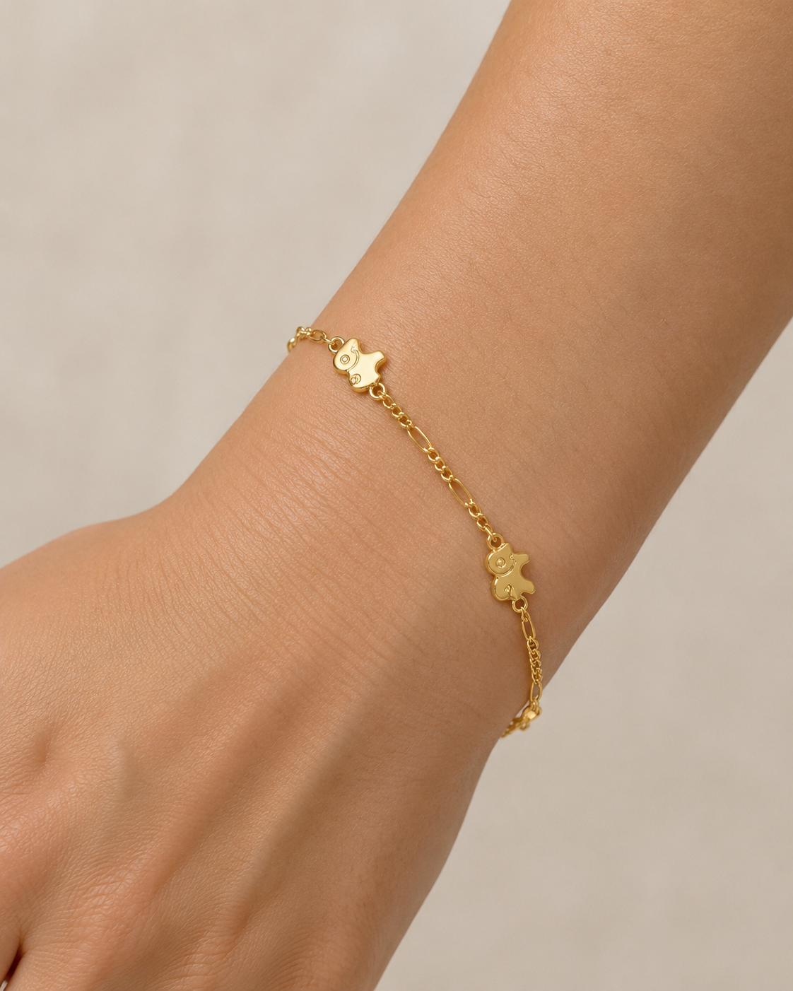 Bracciale - 18 carati Oro giallo - Handmade - Made in Italy