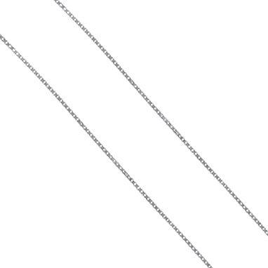 Collana - 18 carati Oro bianco Diamante 0.075 ct tw