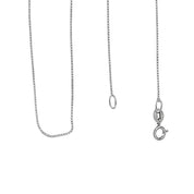 Collana - 18 carati Oro bianco Diamante 0.075 ct tw