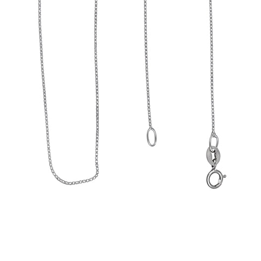 Collana - 18 carati Oro bianco Diamante 0.075 ct tw