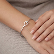 Bracciale - 18 carati Oro bianco - 0.12ct. tw. Diamante (Naturale) - Made in Italy - Handmade