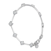 Bracciale - 18 carati Oro bianco - 0.90ct. tw. Diamante (Naturale)