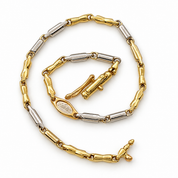 Bracciale - 18 carati Oro giallo, Oro bianco - Made in Italy