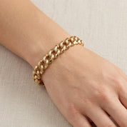 Bracciale - 18 carati Oro giallo - Handmade - Made in Italy