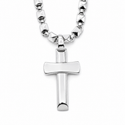 Collana con ciondolo - 18 carati Oro bianco - Made in Italy - Handmade