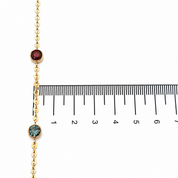 Collana - 18 carati Oro giallo - 7.60ct. tw. Topazio
