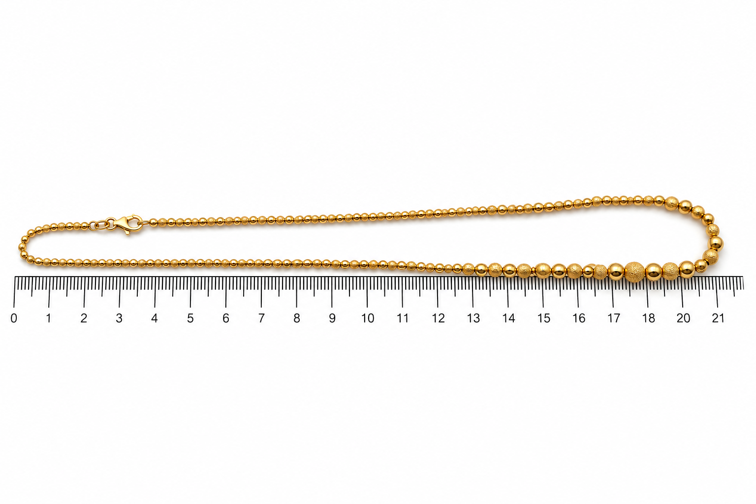 Collana - 18 carati Oro giallo - Made in Italy - Handmade