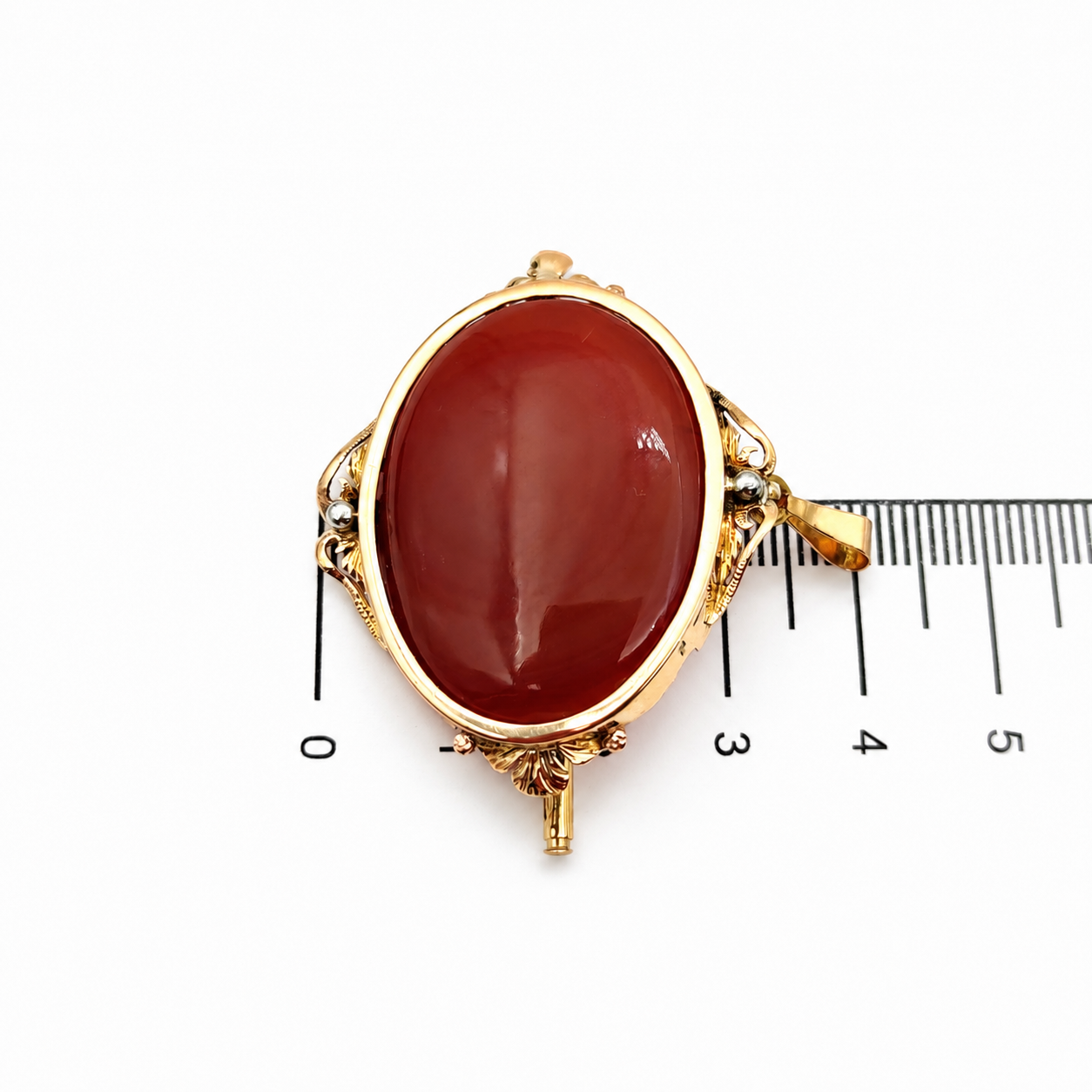 Ciondolo - 9 carati Oro giallo - Made in Italy - Handmade