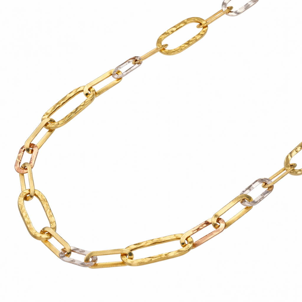 Collana - 18 carati Oro bianco, Oro giallo, Oro rosa