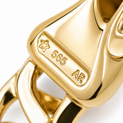Bracciale - 18 carati Oro giallo, Oro bianco - Handmade - Made in Italy