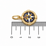 Ciondolo - 18 carati Oro giallo - Made in Italy - Handmade