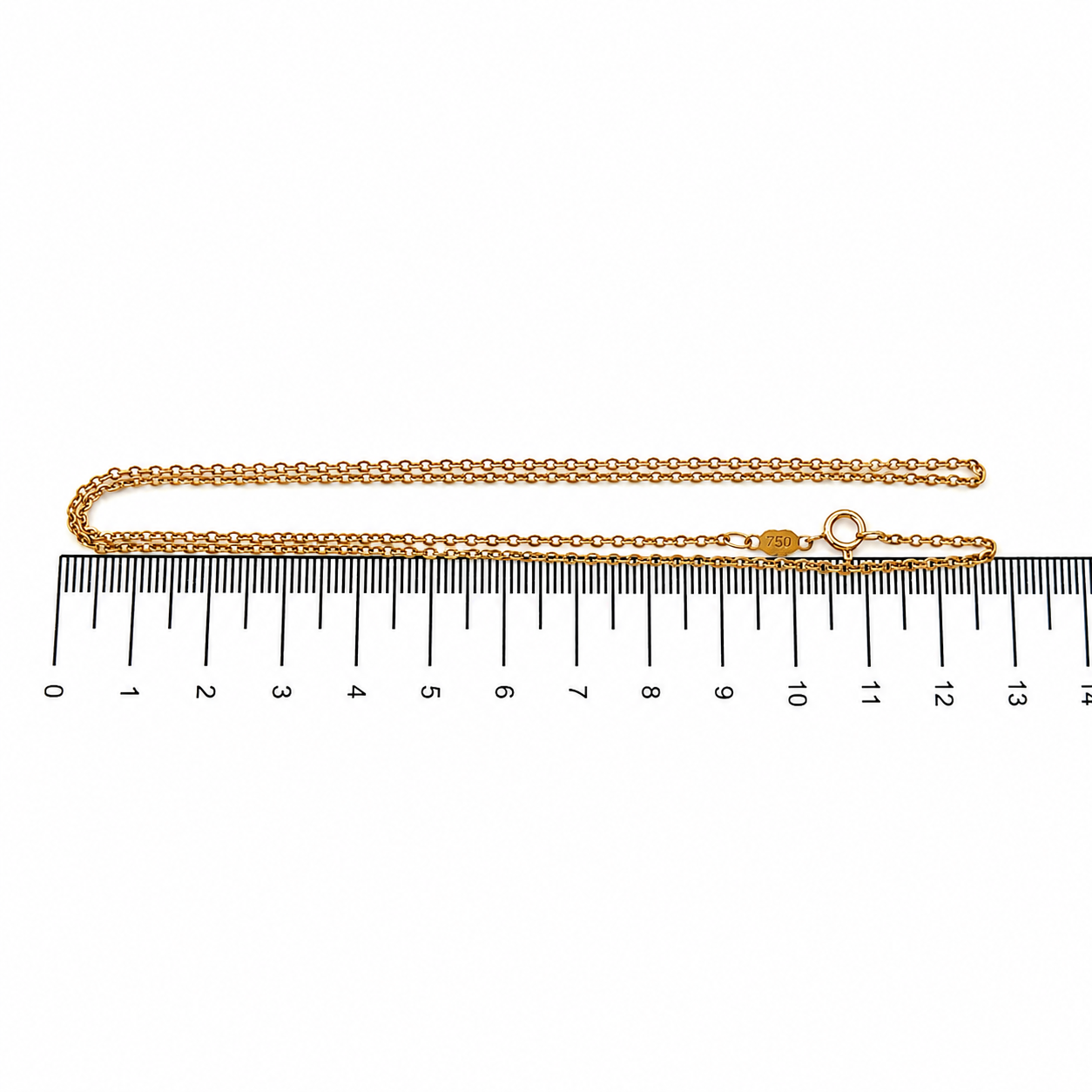 Collana - 18 carati Oro giallo - Made in Italy - Handmade