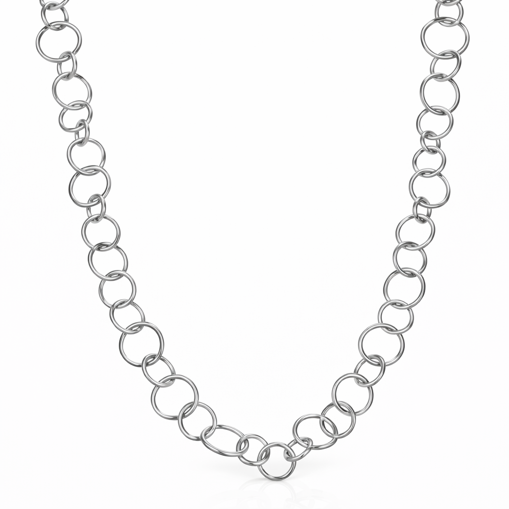 Collana - 18 carati Oro bianco
