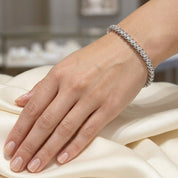 Bracciale - 14 carati Oro bianco - 2.00ct. tw. Diamante (Naturale) - Made in Italy - Handmade