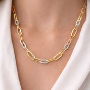 Collana - 18 carati Oro bianco, Oro giallo, Oro rosa