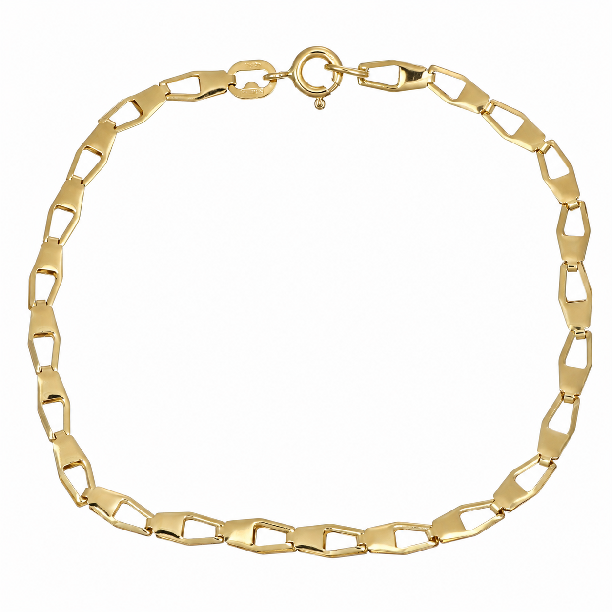 Bracciale - 18 carati Oro giallo - Handmade - Made in Italy