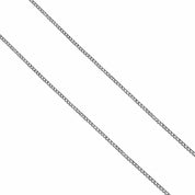 Collana con ciondolo - 18 carati Oro bianco - 1.24ct. tw. Acquamarina - Diamante