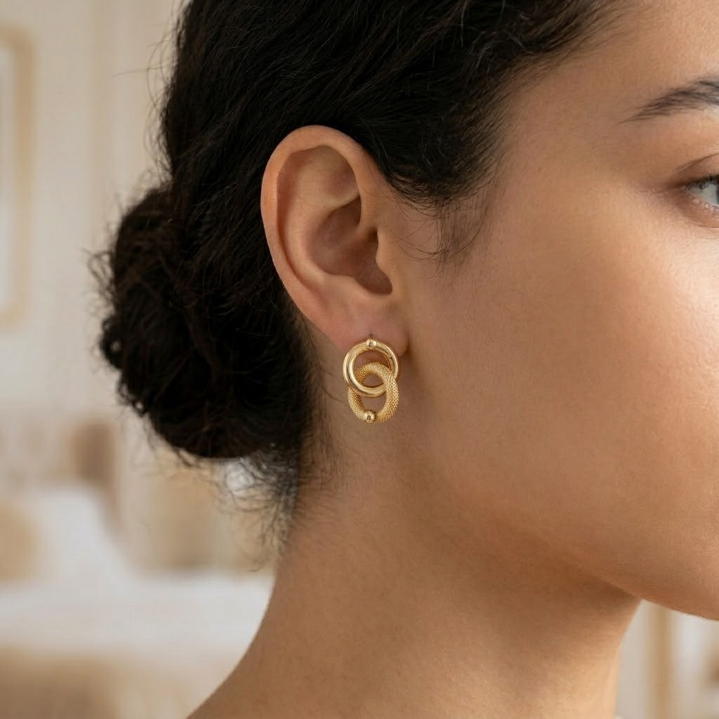 Orecchini - 18 carati Oro giallo