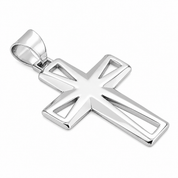 Ciondolo - 18 carati Oro bianco - Made in Italy - Handmade