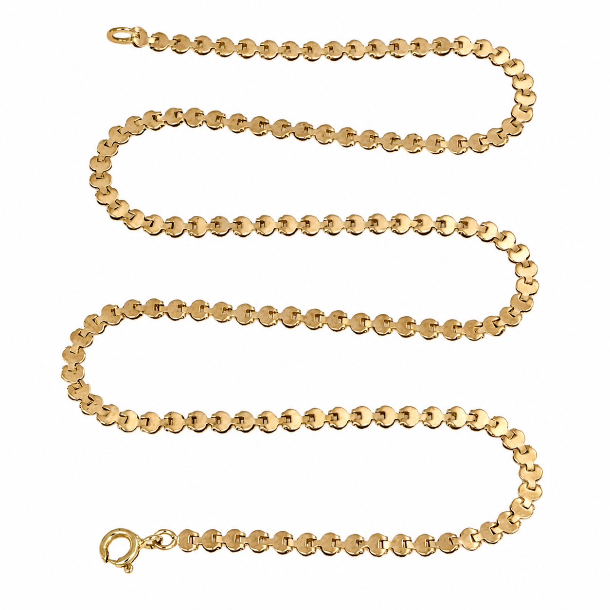 Collana - 18 carati Oro giallo - Made in Italy - Handmade