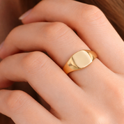 Anello - 18 carati Oro giallo