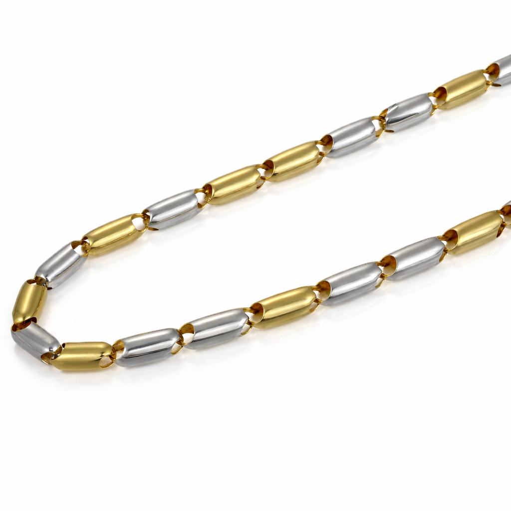 Collana - 18 carati Oro giallo, Oro bianco