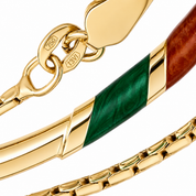 Bracciale - 18 carati Oro giallo - Handmade - Made in Italy