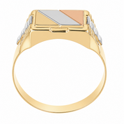 Anello - 18 carati Oro bianco, Oro rosa, Oro giallo - Made in Italy - Handmade
